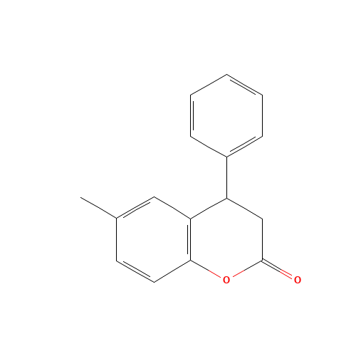 6-Methyl-4-phenylchroman-2-one (CAS: 40546-94-9) - Related Chemical Product