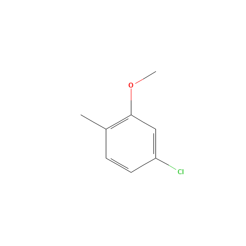 5-Chloro-2-methylanisole (CAS: 40794-04-5) - Chemical Structure and Molecular Formula 