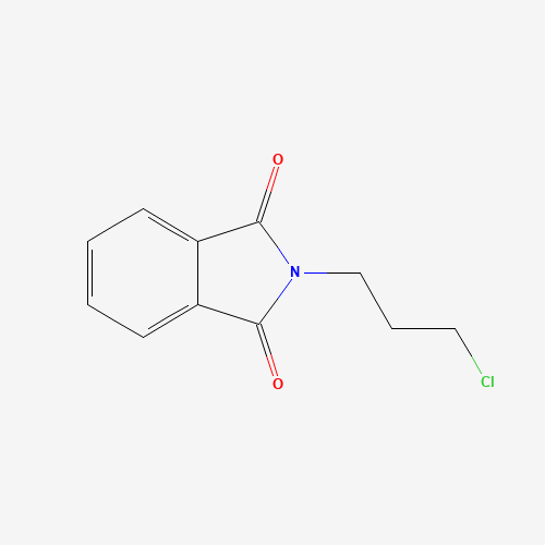 N-(3-CHLOROPROPYL)PHTHALIMIDE (CAS: 42251-84-3) - Chemical Structure and Molecular Formula 