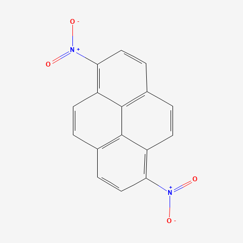 1,6-DINITROPYRENE (CAS: 42397-64-8) - Chemical Structure and Molecular Formula 