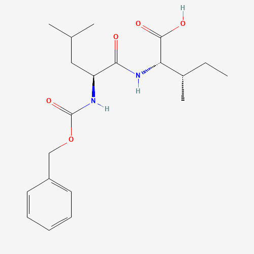 Z-LEU-ILE-OH (CAS: 42537-96-2) - Chemical Structure and Molecular Formula 