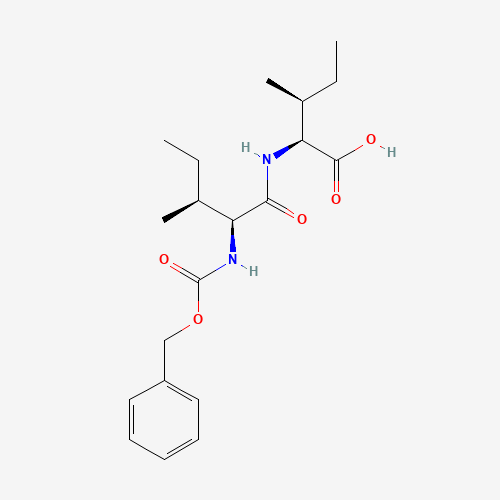 Z-ILE-ILE-OH (CAS: 42538-01-2) - Chemical Structure and Molecular Formula 