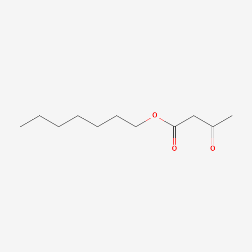 ACETOACETIC ACID N-HEPTYL ESTER (CAS: 42598-96-9) - Chemical Structure and Molecular Formula 