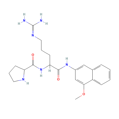 PRO-ARG 4-METHOXY-BETA-NAPHTHYLAMIDE ACETATE SALT (CAS: 42761-75-1) - Related Chemical Product