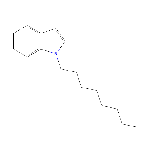 1-Octyl-2-methylindole (CAS: 42951-39-3) - Related Chemical Product