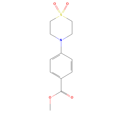 METHYL 4-(1,1-DIOXOTHIOMORPHOLINO)BENZOATE (CAS: 45185-76-0) - Related Chemical Product