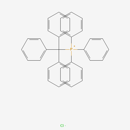 TRIPHENYLMETHYL TRIPHENYLPHOSPHONIUM CHLORIDE (CAS: 48234-64-6) - Chemical Structure and Molecular Formula 