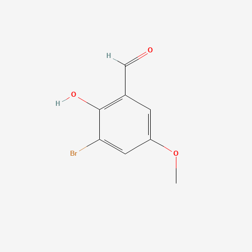 3-BROMO-2-HYDROXY-5-METHOXYBENZALDEHYDE (CAS: 50343-02-7) - Related Chemical Product