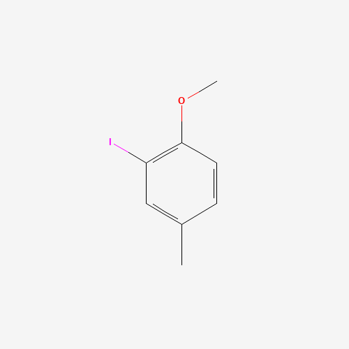 3-IODO-4-METHOXYTOLUENE (CAS: 50597-88-1) - Chemical Structure and Molecular Formula 