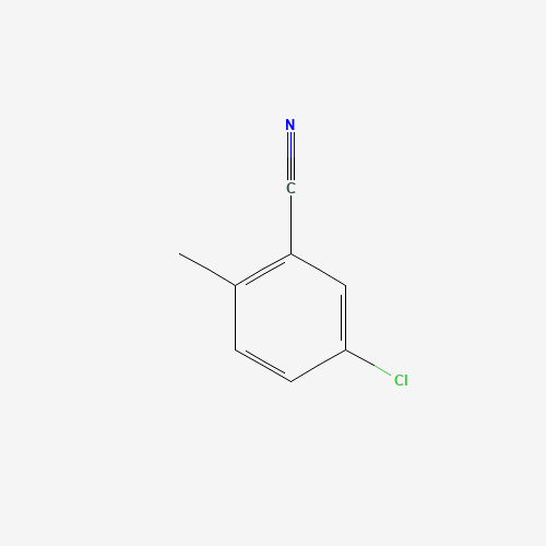 5-CHLORO-2-METHYLBENZONITRILE (CAS: 50712-70-4) - Chemical Structure and Molecular Formula 