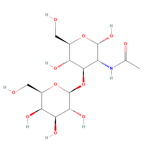 2-ACETAMIDO-2-DEOXY-3-O-(BETA-D-GALACTOPYRANOSYL)-D-GLUCOPYRANOSE (CAS: 50787-09-2) - Related Chemical Product