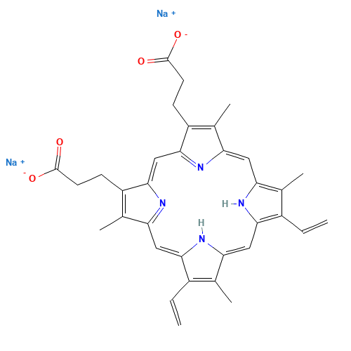 Disodium protoporphyrin IX (CAS: 50865-01-5) - Related Chemical Product