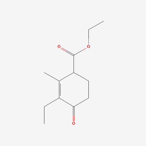 4-CARBETHOXY-2-ETHYL-3-METHYL-2-CYCLOHEXEN-1-ONE (CAS: 51051-65-1) - Related Chemical Product