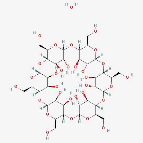 ALPHA-CYCLODEXTRIN HYDRATE (CAS: 51211-51-9) - Chemical Structure and Molecular Formula 