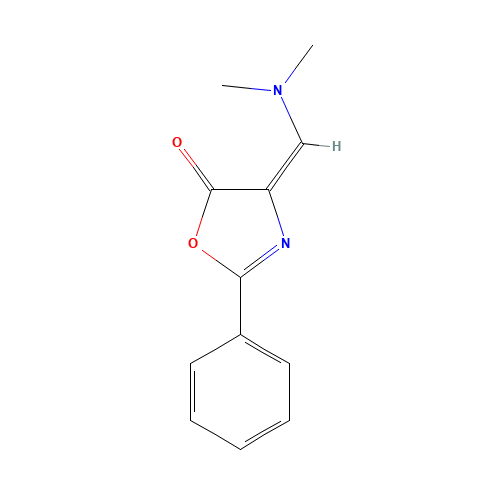 4-[(DIMETHYLAMINO)METHYLENE]-2-PHENYL-1,3-OXAZOL-5(4H)-ONE (CAS: 51254-00-3) - Related Chemical Product