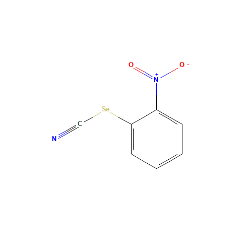 2-NITROPHENYL SELENOCYANATE (CAS: 51694-22-5) - Chemical Structure and Molecular Formula 
