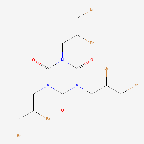 Hexahydro-1,3,5-tris(2,3-dibromopropyl)-1,3,5-triazine-2,4,6-trione (CAS: 52434-90-9) - Related Chemical Product