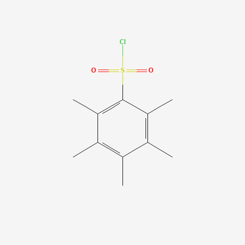 PENTAMETHYLBENZENESULFONYL CHLORIDE (CAS: 52499-94-2) - Chemical Structure and Molecular Formula 
