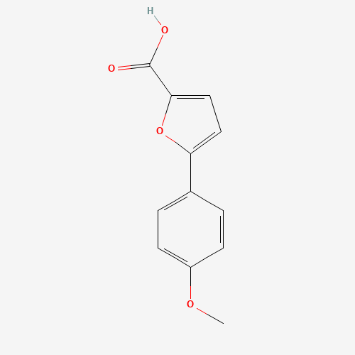 5-(4-Methoxyphenyl)-2-furoic acid (CAS: 52938-99-5) - Chemical Structure and Molecular Formula 