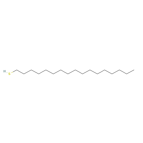 HEPTADECYL MERCAPTAN (CAS: 53193-22-9) - Chemical Structure and Molecular Formula 
