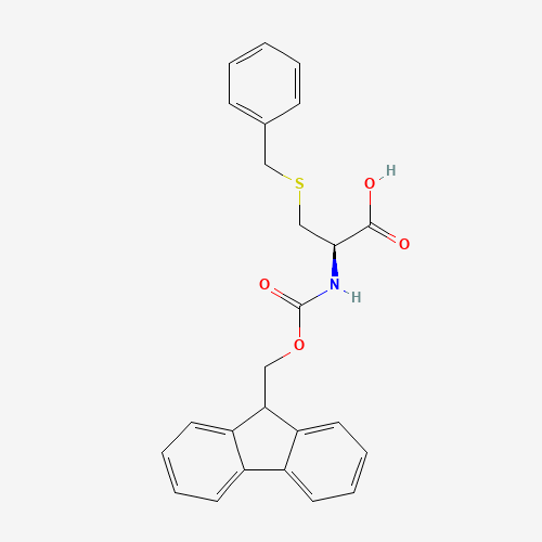 FMOC-CYS(BZL)-OH (CAS: 53298-33-2) - Chemical Structure and Molecular Formula 
