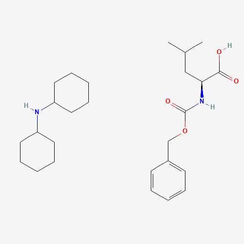 Z-LEU-OH DCHA (CAS: 53363-87-4) - Chemical Structure and Molecular Formula 