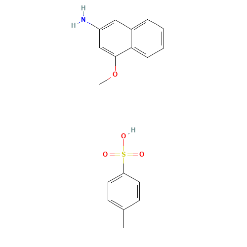 4-METHOXY-2-NAPHTHYLAMINE P-TOLUENESULFONATE SALT (CAS: 53863-75-5) - Related Chemical Product