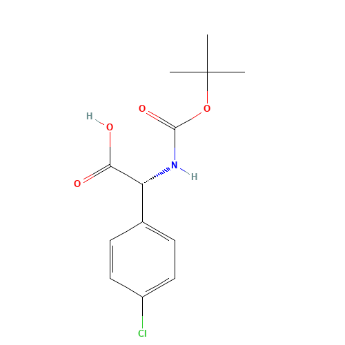 N-Boc-(4'-Chlorophenyl)glycine (CAS: 53994-85-7) - Related Chemical Product