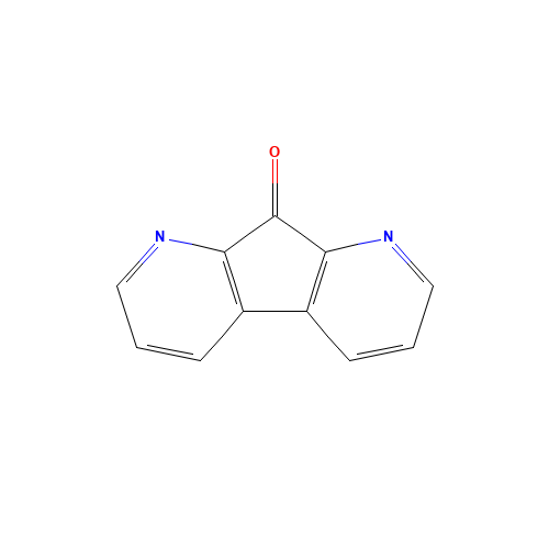 1,8-Diazafluoran-9-one (CAS: 54078-29-4) - Chemical Structure and Molecular Formula 