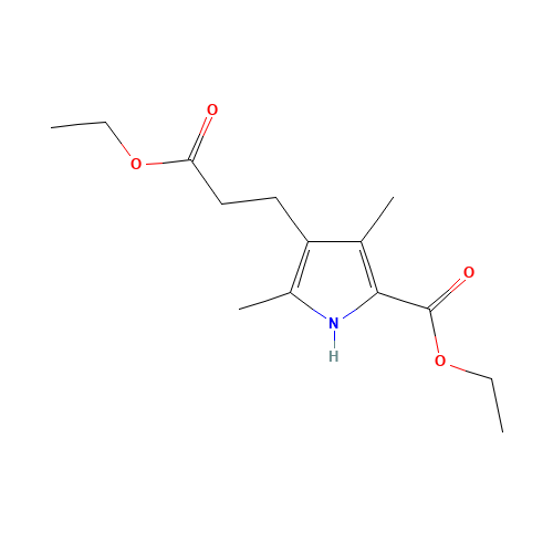 Ethyl 2,4-dimethyl-5-(ethoxycarbonyl)-3-pyrrolepropionate (CAS: 54278-10-3) - Related Chemical Product