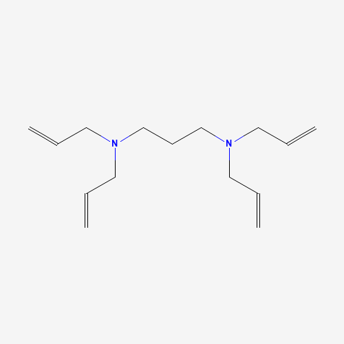 1,3-BIS(DIALLYLAMINO) PROPANE (CAS: 54391-07-0) - Chemical Structure and Molecular Formula 