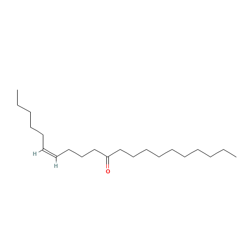 (Z)-6-HENICOSEN-11-ONE (CAS: 54844-65-4) - Chemical Structure and Molecular Formula 