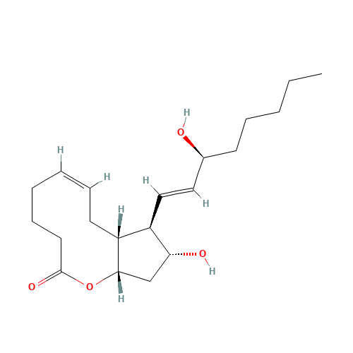 9ALPHA,11ALPHA,15S-TRIHYDROXY-PROSTA-5Z,13E-DIEN-1-OIC ACID,1,9-LACTONE (CAS: 55314-48-2) - Related Chemical Product