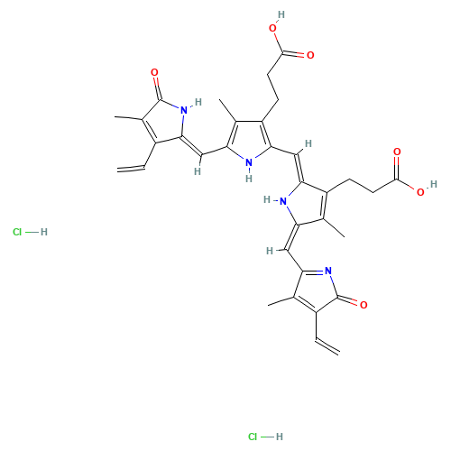 BILIVERDIN DIHYDROCHLORIDE (CAS: 55482-27-4) - Related Chemical Product