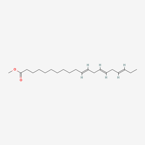CIS-11,14,17-EICOSATRIENOIC ACID METHYL ESTER (CAS: 55682-88-7) - Chemical Structure and Molecular Formula 