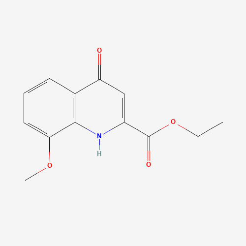ETHYL 4-HYDROXY-8-METHOXYQUINALDATE (CAS: 55895-59-5) - Related Chemical Product