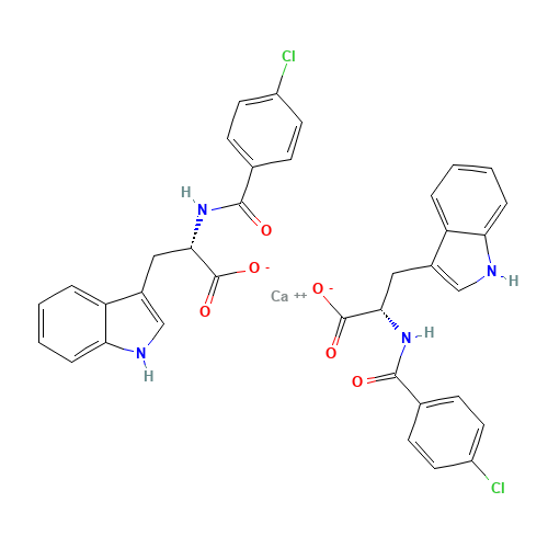 4-CHLOROBENZOYL-L-TRYPTOPHAN CALCIUM SALT (CAS: 56116-62-2) - Related Chemical Product