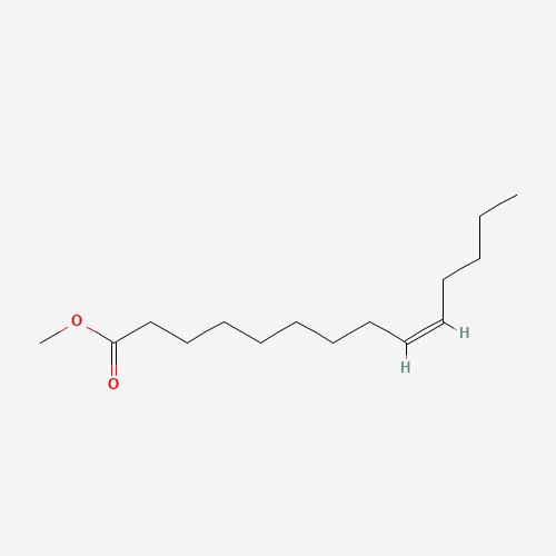 MYRISTOLEIC ACID METHYL ESTER (CAS: 56219-06-8) - Chemical Structure and Molecular Formula 
