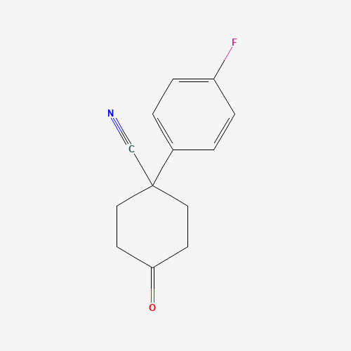 4-CYANO-4-(4-FLUOROPHENYL)CYCLOHEXANONE (CAS: 56326-98-8) - Related Chemical Product