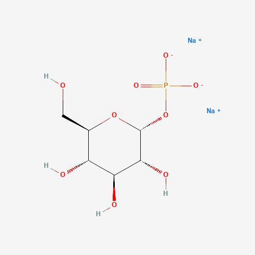ALPHA-D-GLUCOSE-1-PHOSPHATE NA2-SALT (CAS: 56401-20-8) - Chemical Structure and Molecular Formula 