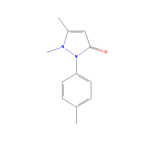2,3-DIMETHYL-1-(4-METHYLPHENYL)-3-PYRAZOLIN-5-ONE (CAS: 56430-08-1) - Related Chemical Product