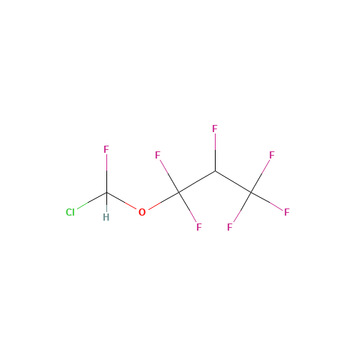 1,1,2,3,3,3-HEXAFLUOROPROPYL CHLOROFLUOROMETHYL ETHER (CAS: 56860-86-7) - Related Chemical Product