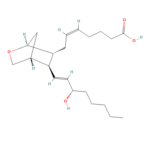 9,11-DIDEOXY-9ALPHA,11ALPHA-EPOXY-METHANOPROSTAGLANDIN F2ALPHA (CAS: 56985-32-1) - Related Chemical Product