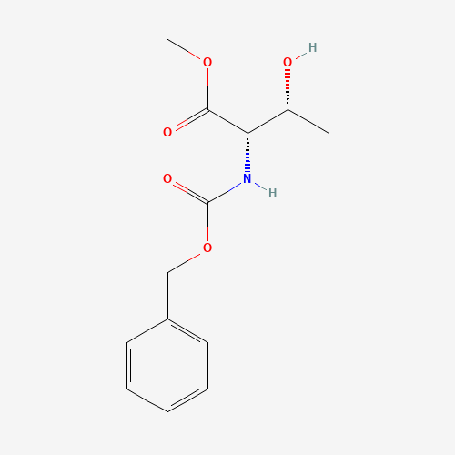 N-Carbobenzyloxy-L-threonine methyl ester (CAS: 57224-63-2) - Chemical Structure and Molecular Formula 