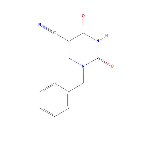 1-BENZYL-2,4-DIOXO-1,2,3,4-TETRAHYDRO-5-PYRIMIDINECARBONITRILE (CAS: 57712-62-6) - Related Chemical Product