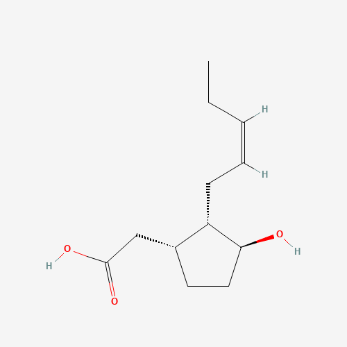 3ALPHA-HYDROXY-2BETA-(2Z-PENTENYL)-CYCLOPENTANE-1BETA-ACETIC ACID (CAS: 58240-50-9) - Related Chemical Product