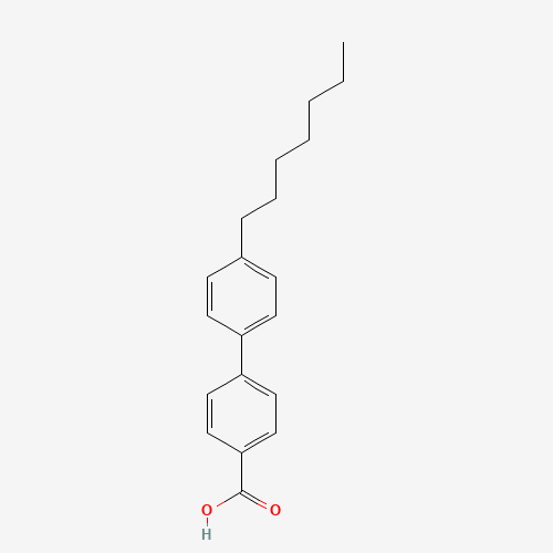 4-(4'-N-HEPTYLPHENYL)BENZOIC ACID (CAS: 58573-94-7) - Related Chemical Product