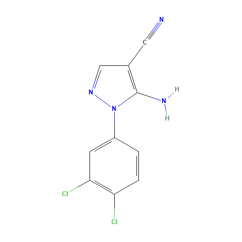 5-AMINO-1-(3,4-DICHLOROPHENYL)-1H-PYRAZOLE-4-CARBONITRILE (CAS: 58791-78-9) - Related Chemical Product