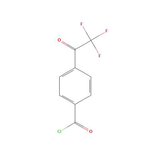 4-(TRIFLUOROACETYL)BENZOIC ACID CHLORIDE (CAS: 58808-60-9) - Related Chemical Product