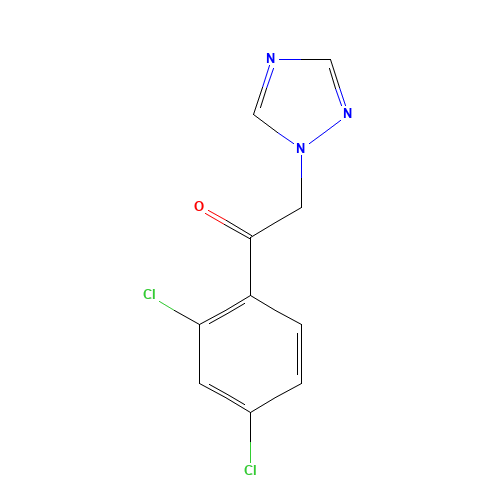 1-(2,4-DICHLOROLPHENYL)-2-(1H-1,2,4-TRIAZOLE-1-YL)-ETHANONE (CAS: 58905-16-1) - Related Chemical Product